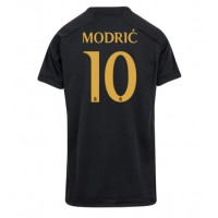 Dres Real Madrid Luka Modric #10 Rezervni za Žensko 2023-24 Kratak Rukav